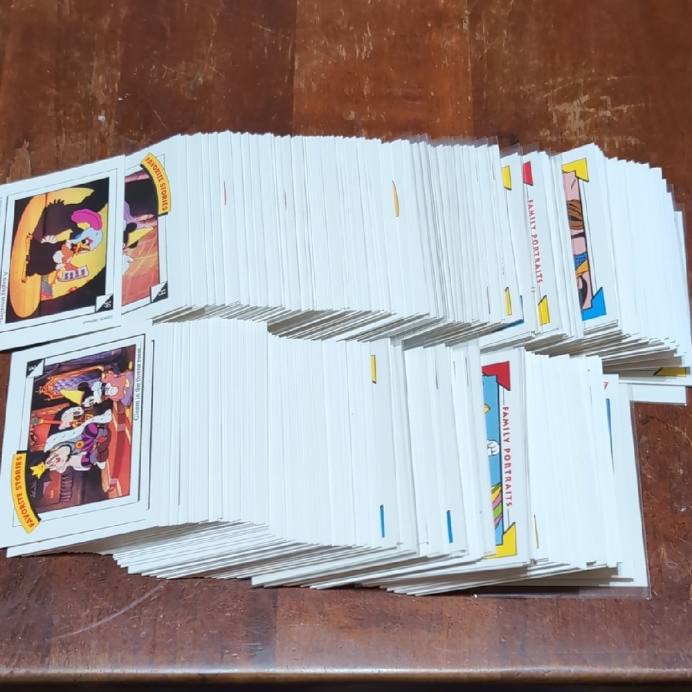 1991 Impel Disney Character Set Mickey Mouse & Others 210 Cards Plus Extras